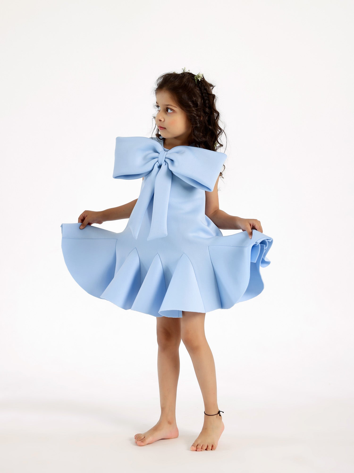 Girls fish cut dress - janyascloset.com