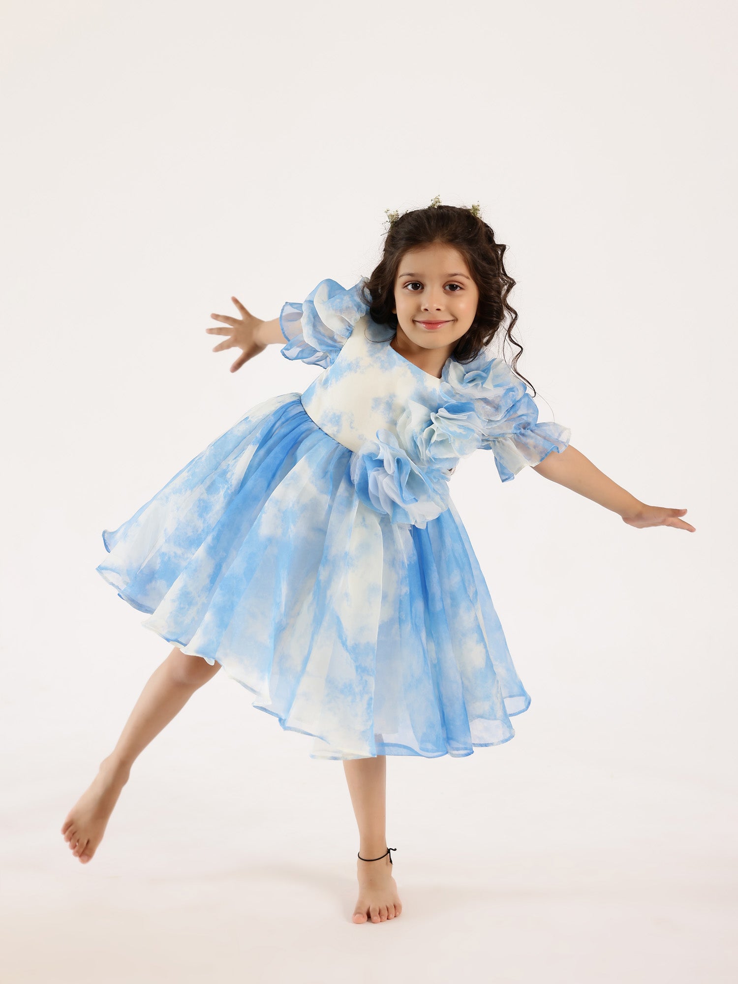 cloud dreamer dress for girls - janyascloset.com