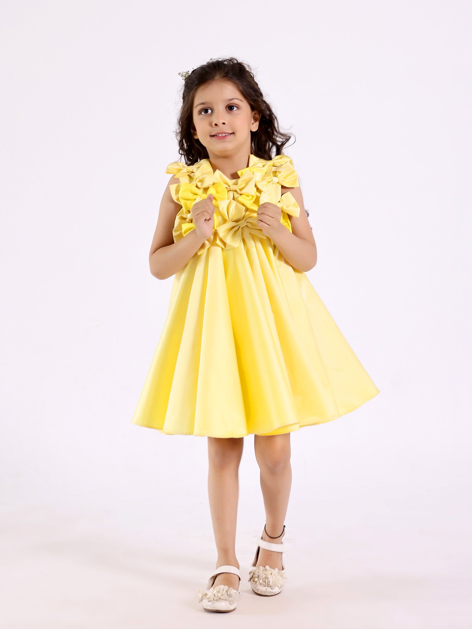 yellow baby party dress - janyascloset.com