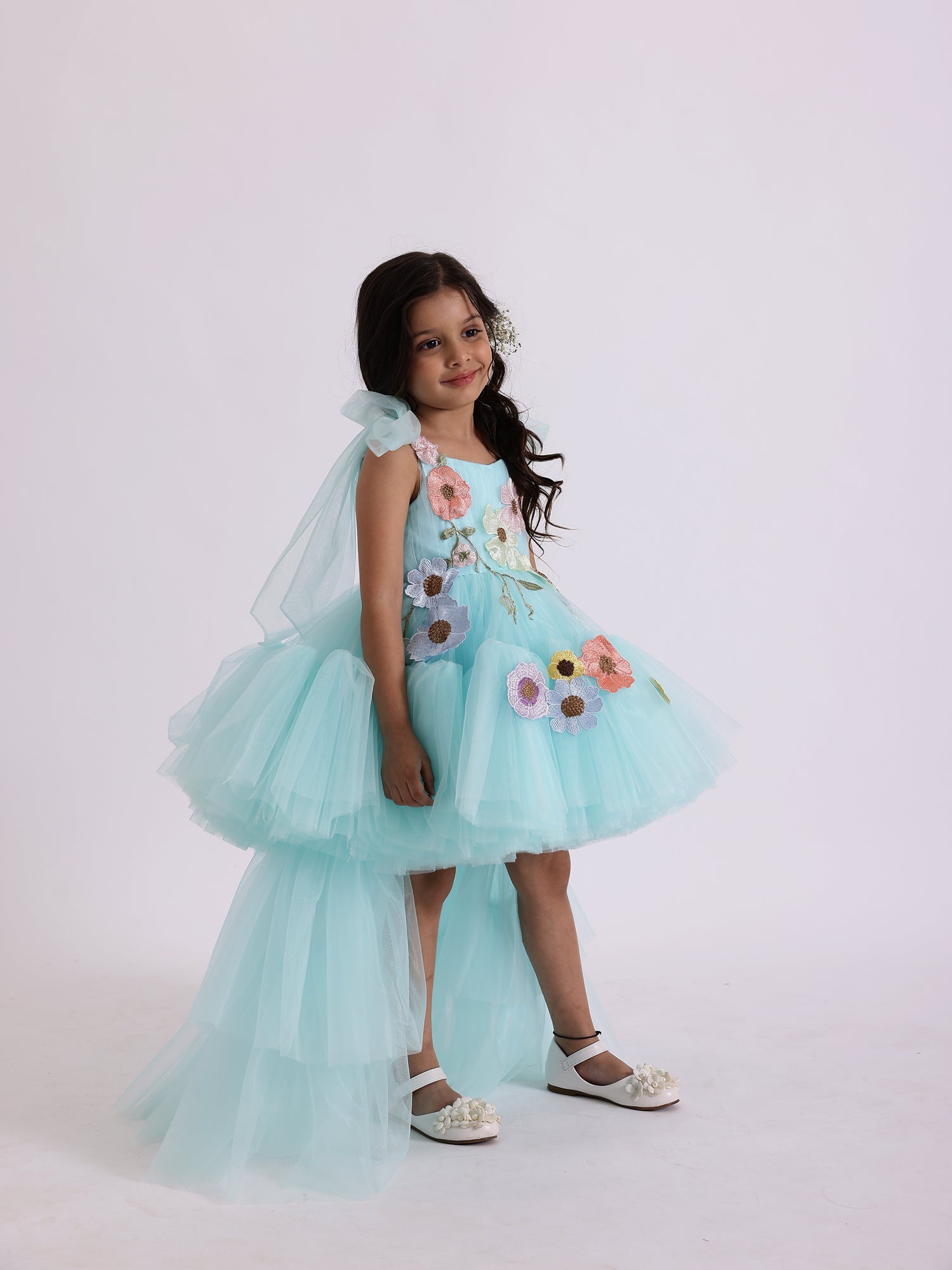 JANYAS CLOSET Blue Detachable Kayo Princess Party Dress