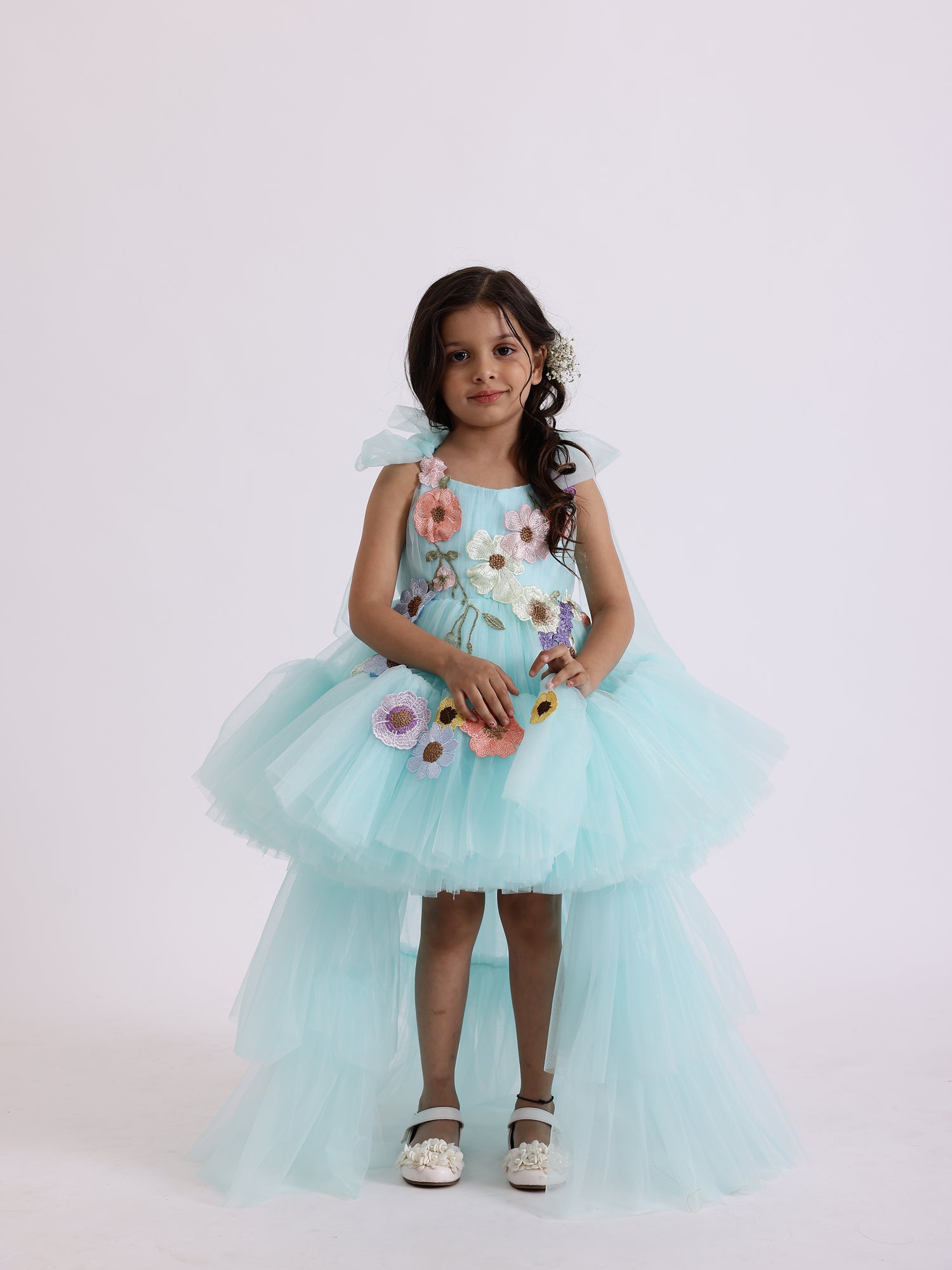 JANYAS CLOSET Blue Detachable Kayo Princess Party Dress