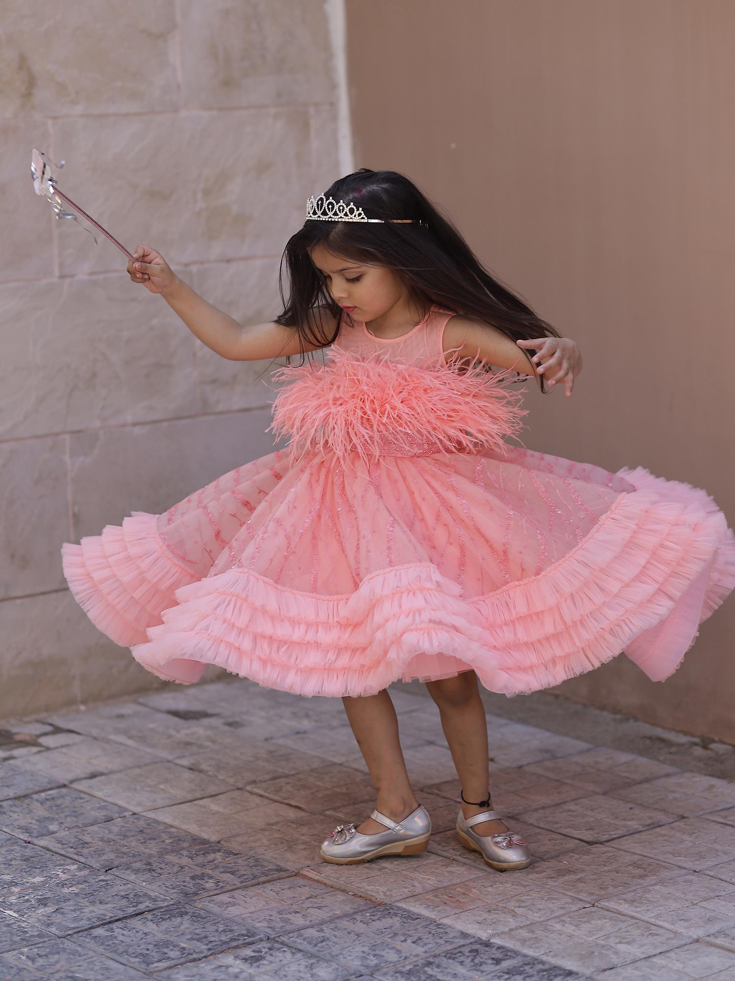 Janyas Closet Furry Party Princess Birthday Dress