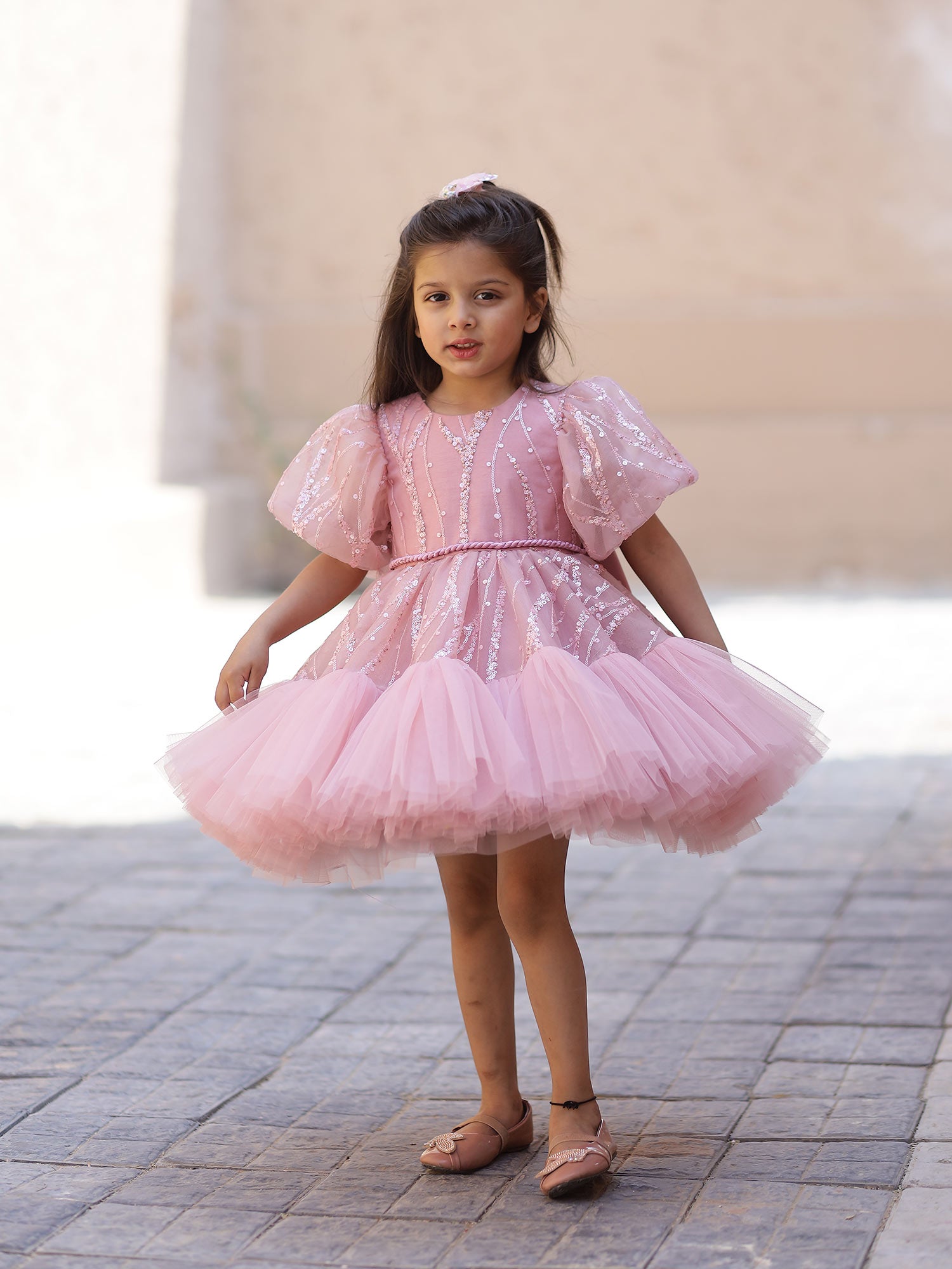 Janyas Closet Mauve Majesty Birthday Party Dress