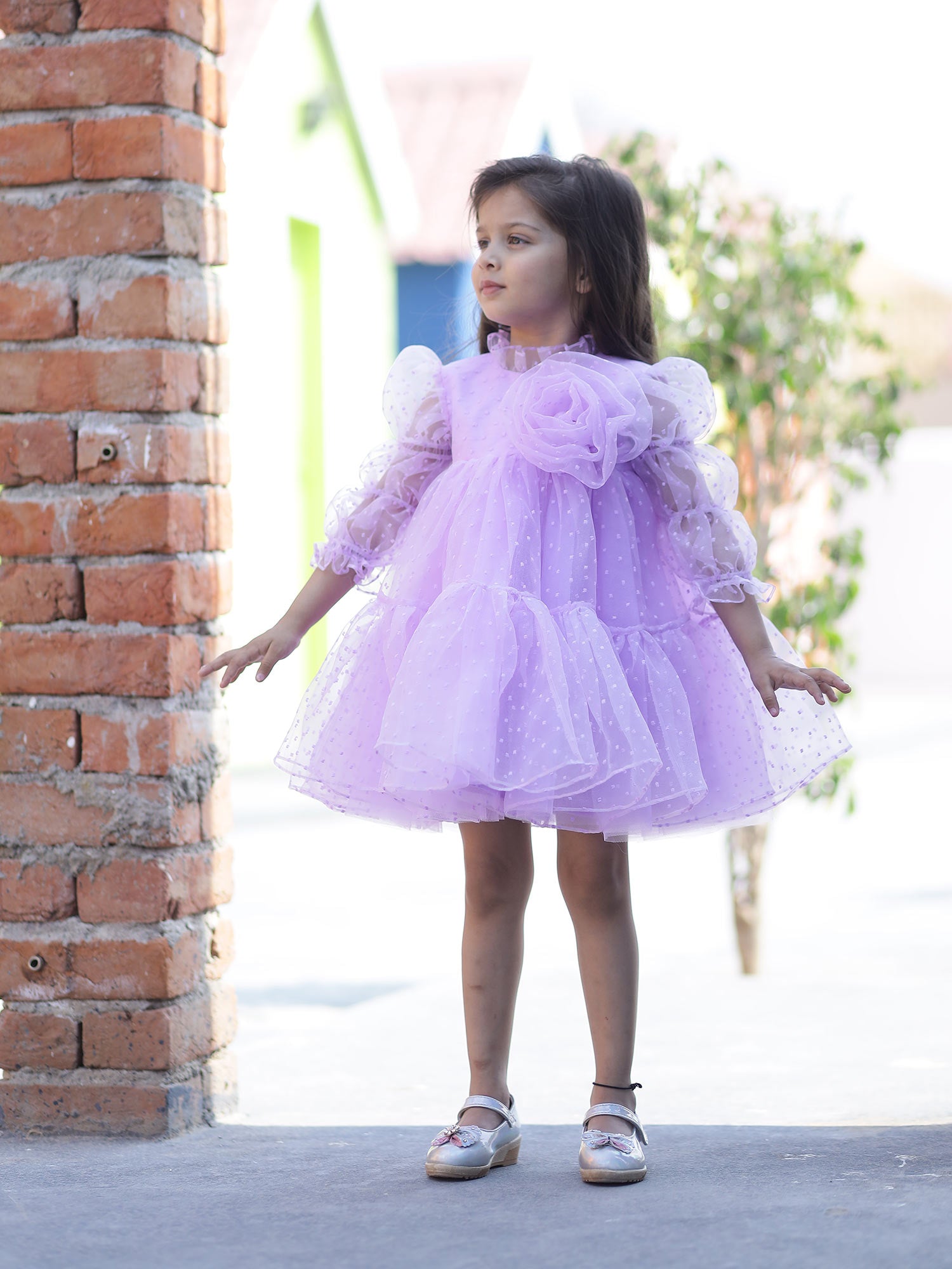 Janyas Closet Classic Lavender Vintage Dress