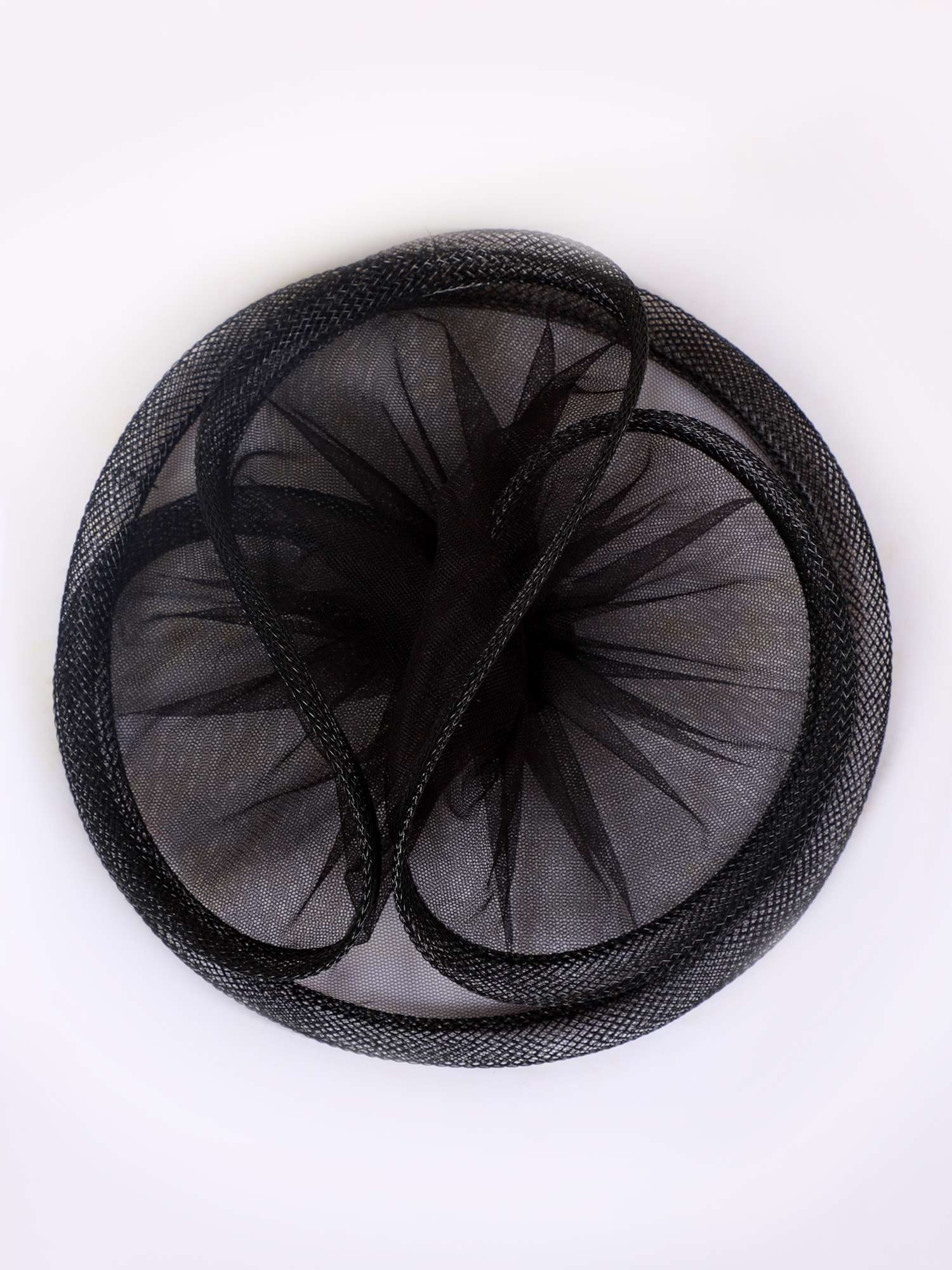 Black Plain Twisted Hair Clip