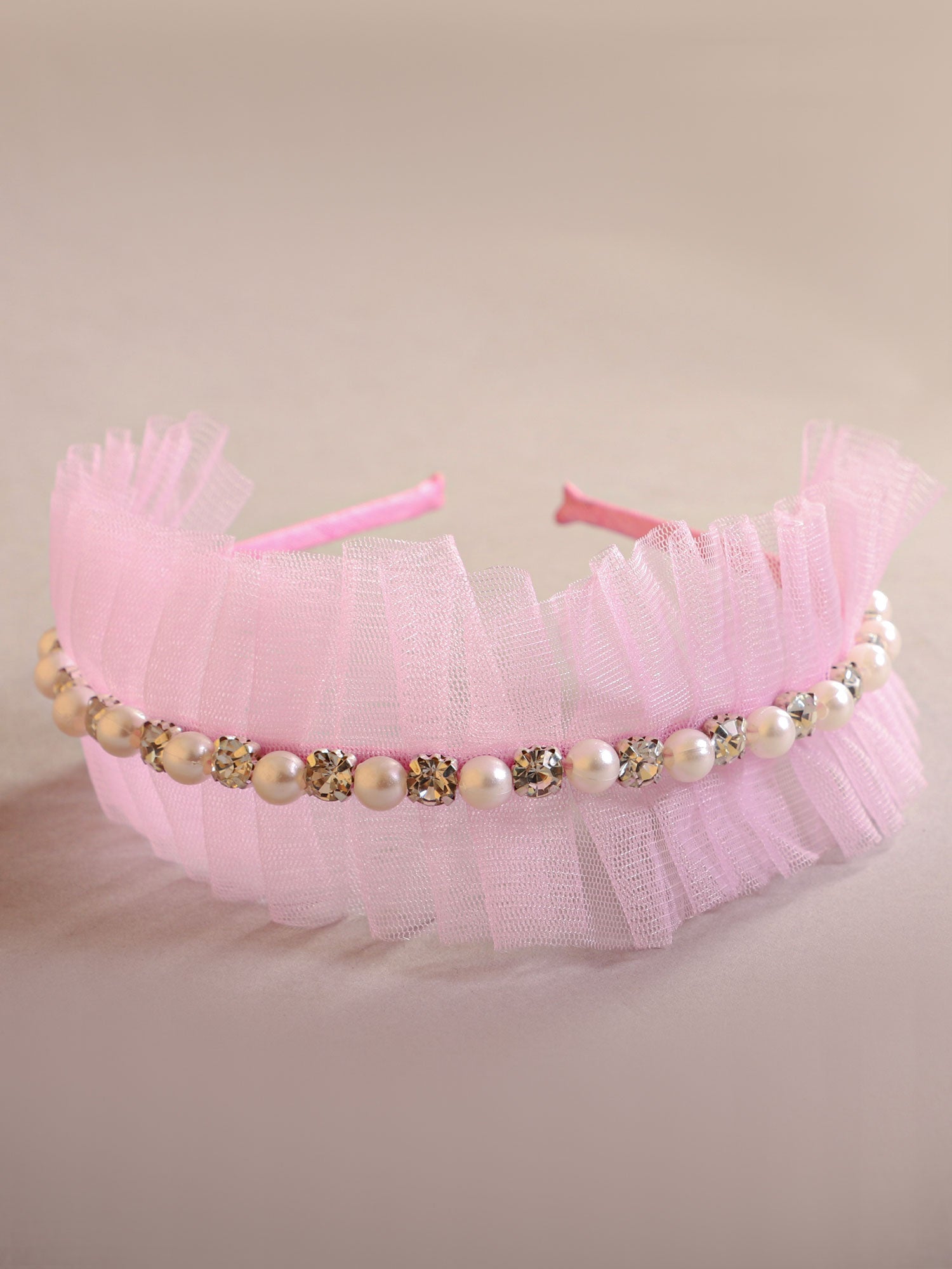 Elegant Lavender Chic Beads Headband